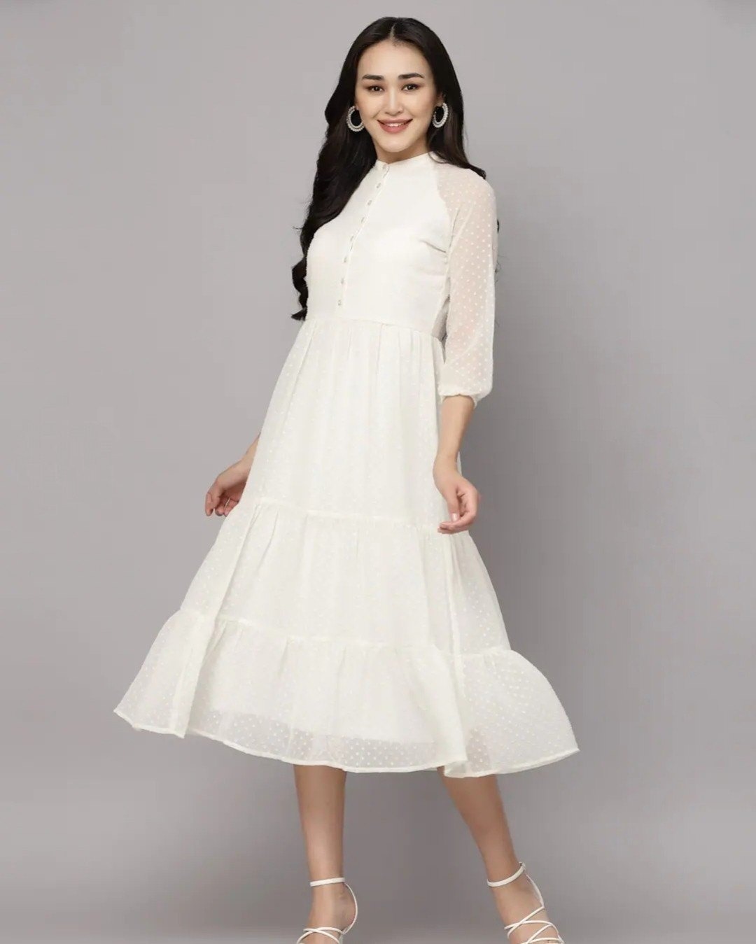 Bpt Designer White Designer Dresses