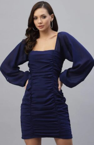 Navy Bodycon Dress for women